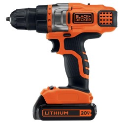 20-Volt MAX Lithium-Ion Cordless Drill Driver with Battery 1.5Ah and Charger