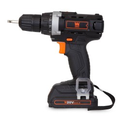 20-Volt MAX Lithium-Ion 3/8 in. Cordless Drill Driver with Bits and Carrying Bag